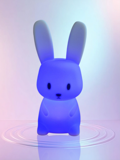 Nachtlicht Hase weich Silikon Akku – Bild 3
