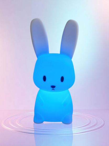 Nachtlicht Hase weich Silikon Akku – Bild 2