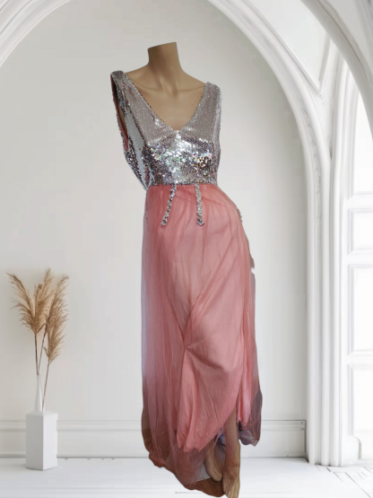 Abendkleid/Cocktailkleid Hochzeit Gr. M – Bild 3