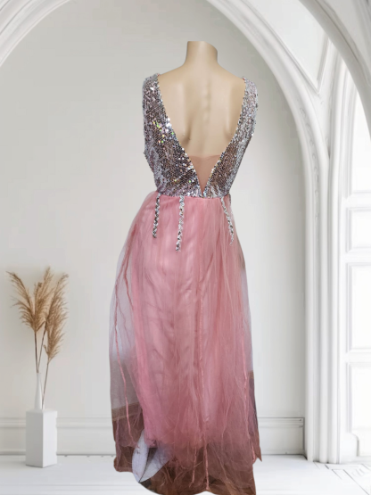 Abendkleid/Cocktailkleid Hochzeit Gr. M – Bild 2